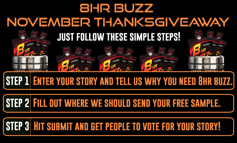 8Hr energy buzz sample