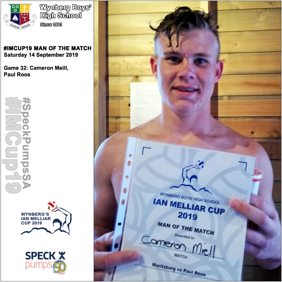 Game 32, Cameron Meill, Paul Roos