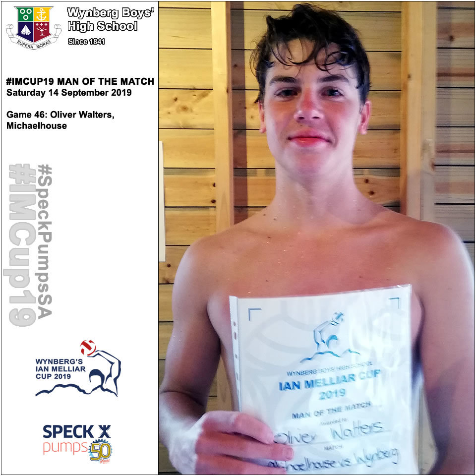 Game 46, Oliver Walters, Michaelhouse