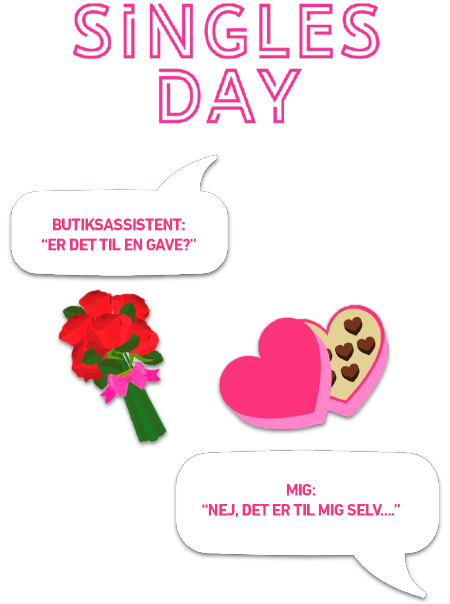 Singles space singles day for alle singler