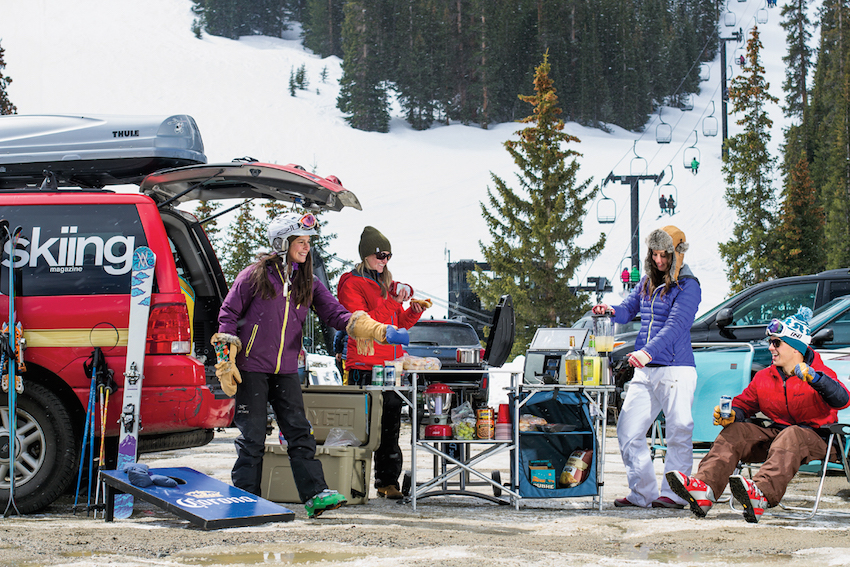 Kjell Elefson | Arapahoe Basin | Spring Skiing | Tailgating