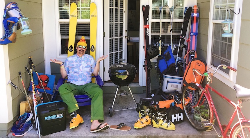 Paddy O’Connell takes on the perplexities of summertime livin’ as a ski bum.