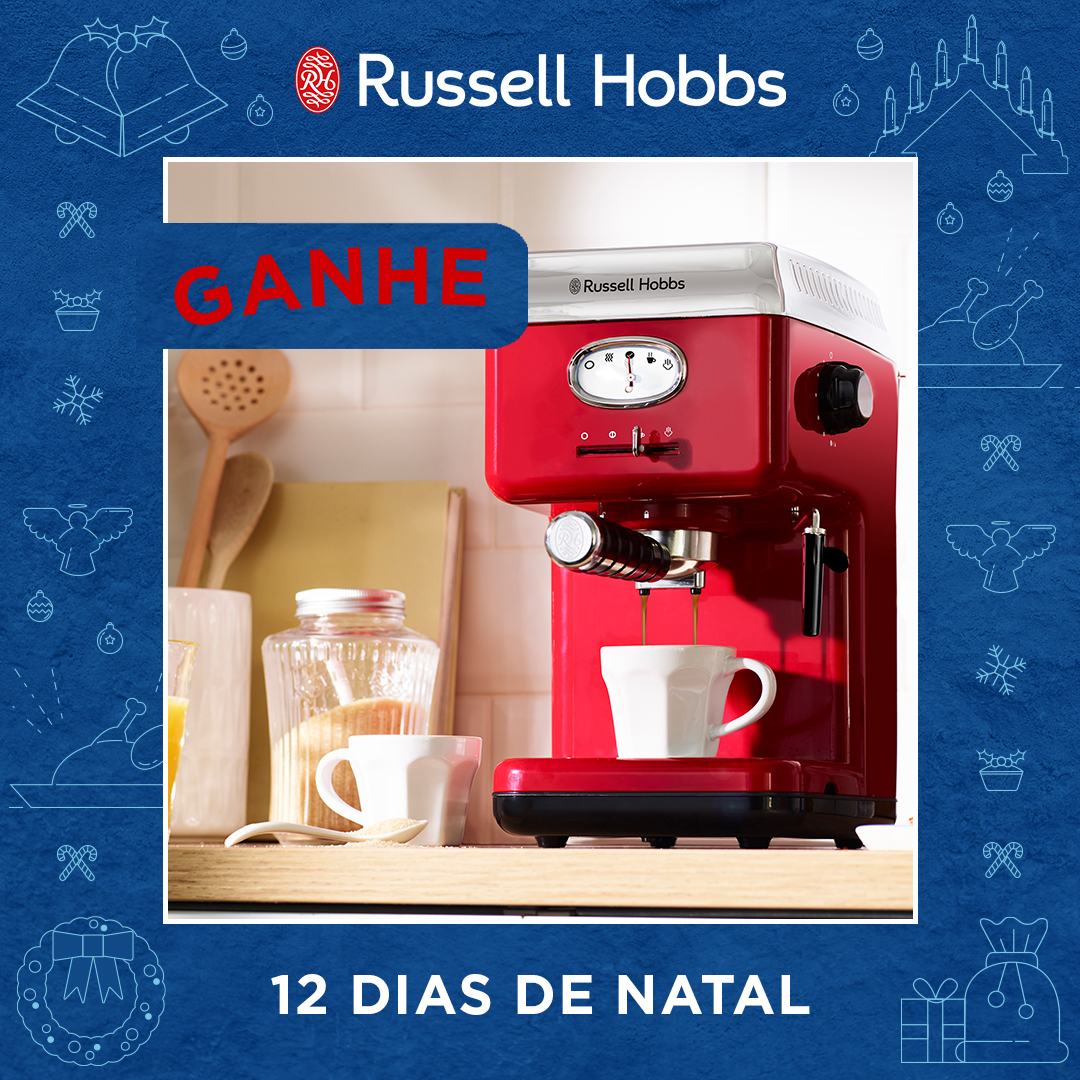 Máquina de café expresso Retro Red