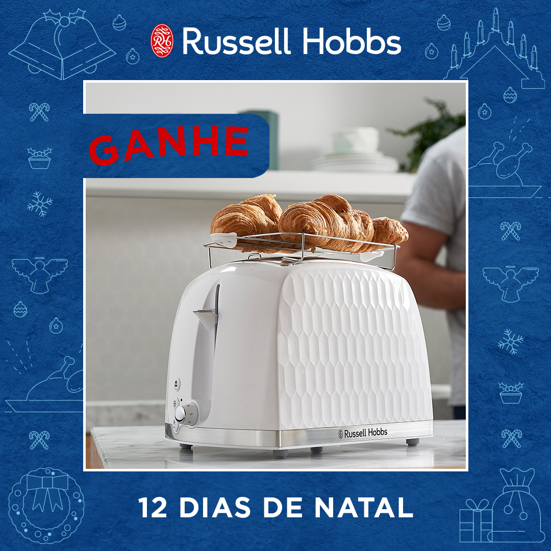 Torradeira para duas fatias Honeycomb White