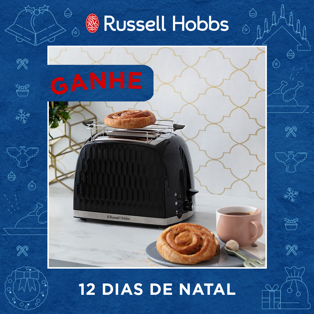 Torradeira para duas fatias Honeycomb Black